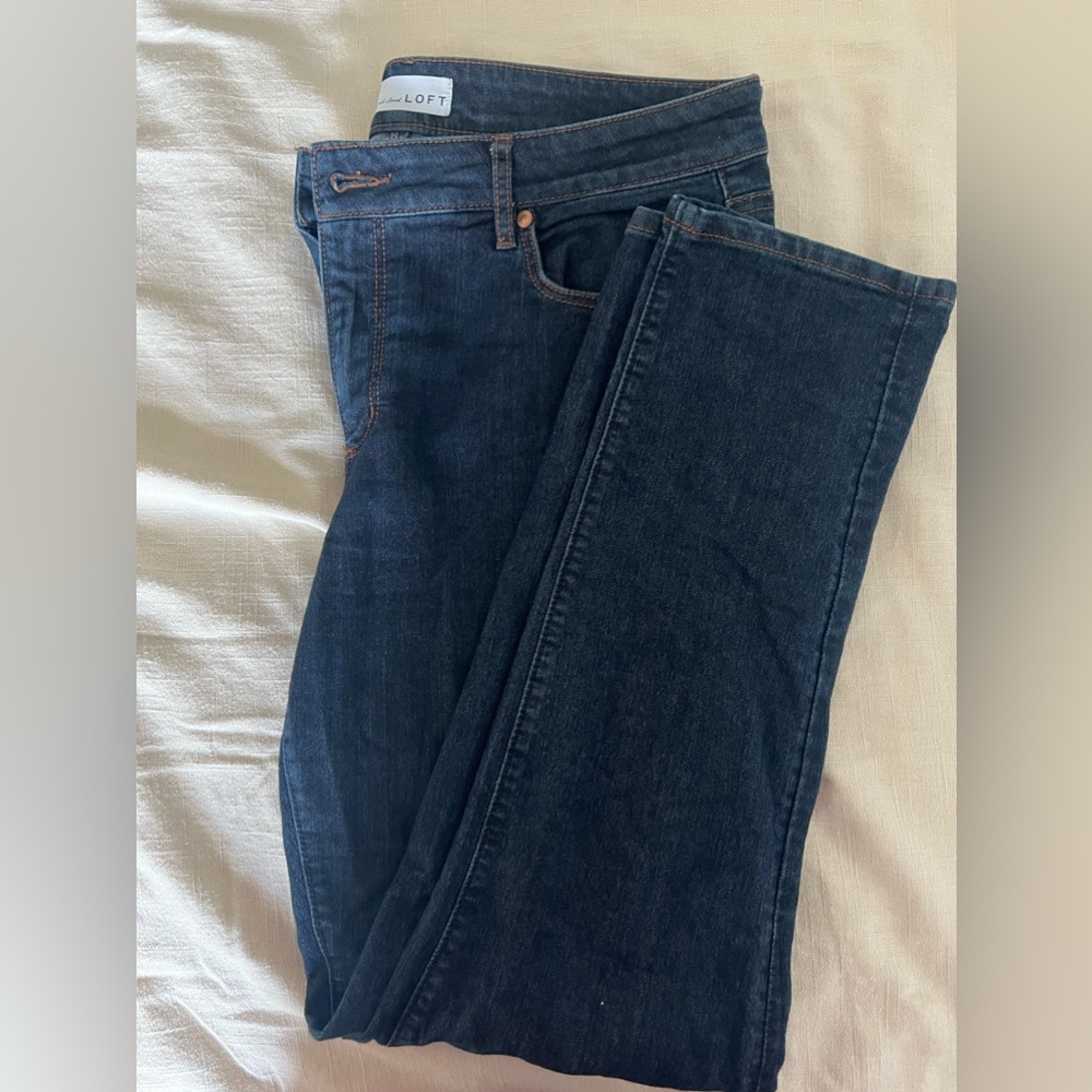 LOFT Curvy Skinny Jeans